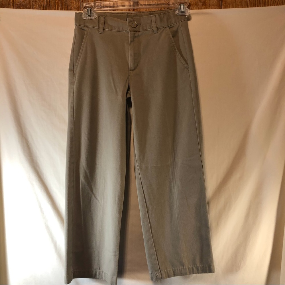 The Original Austin Trading Co Boys khaki pants with waist extenders 8